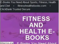 Sites similar to fitnesshealthebooks.com