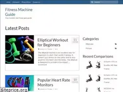 Sites similar to fitnessmachineguide.com