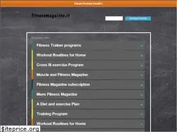 Sites similar to fitnessmagazine.it