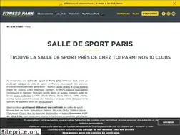 Sites similar to fitnesspark-paris.fr