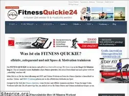 Sites similar to fitnessquickie24.de