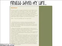 Sites similar to fitnesssavedmylife.com