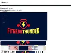 Sites similar to fitnessthunder.com