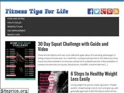 Sites similar to fitnesstipsforlife.com