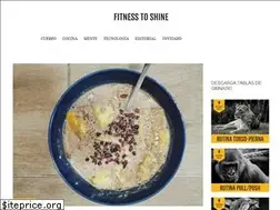 Sites similar to fitnesstoshine.com