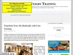 Sites similar to fitnessweighttraining.blogspot.com