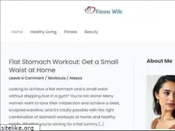 Sites similar to fitnesswife.com