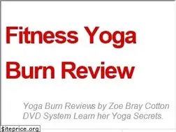Sites similar to fitnessyogaburnreview.com