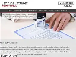 Sites similar to fitterernotary.com