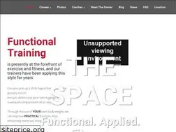 Sites similar to fitthespace.com