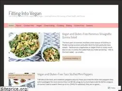 Sites similar to fittingintovegan.com