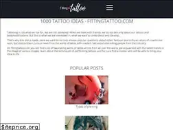 Sites similar to fittingtattoo.com