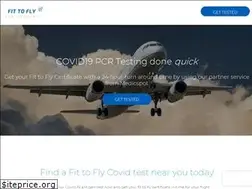 Sites similar to fittoflypcrtest.co.uk