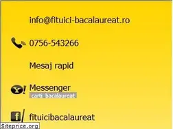 Sites similar to fituici-bacalaureat.ro