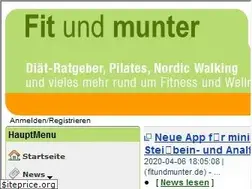 Sites similar to fitundmunter.de