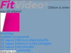 Sites similar to fitvideo.hu