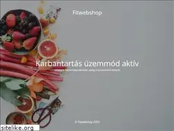 Sites similar to fitwebshop.hu