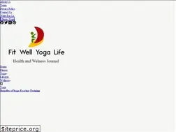 Sites similar to fitwellyogalife.com