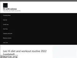 Sites similar to fitwithscience.com