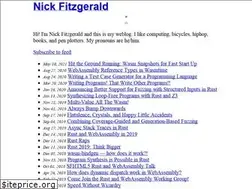 Sites similar to fitzgeraldnick.com