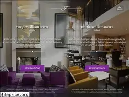 Sites similar to fitzwilliam-hotel.com
