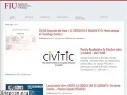 Sites similar to fiurb.org