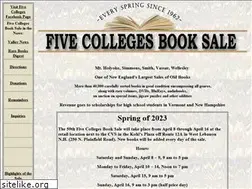 Sites similar to five-collegesbooksale.org