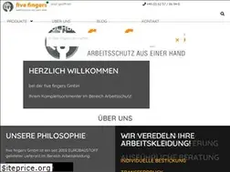 Sites similar to five-fingers.de