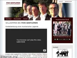 Sites similar to five-gentlemen.de