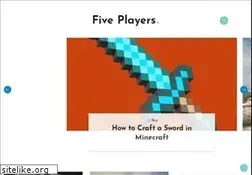 Sites similar to five-players.com