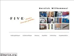 Sites similar to five-regale.de