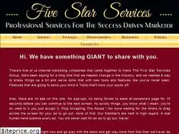 Sites similar to five-star-service.com