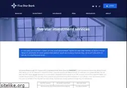 Sites similar to five-starinvest.com
