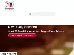 Sites similar to fiveacresanimalshelter.org