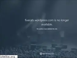 Sites similar to fivecats.wordpress.com