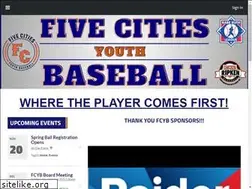 Sites similar to fivecitiesyouthbaseball.com