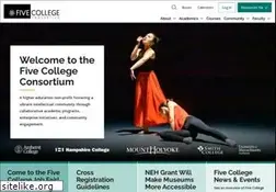 Sites similar to fivecolleges.edu