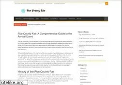 Sites similar to fivecountyfair.org