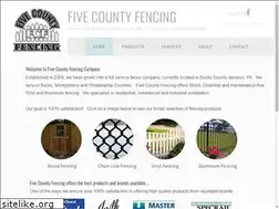 Sites similar to fivecountyfencing.com