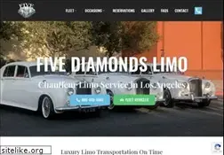 Sites similar to fivediamondslimo.com