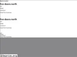 Sites similar to fivedoorsnorth.com