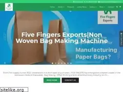 Sites similar to fivefingersnonwovens.com