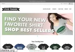Sites similar to fivefingertees.com