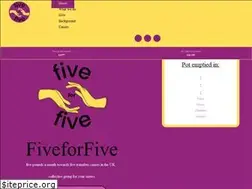 Sites similar to fiveforfive.co.uk