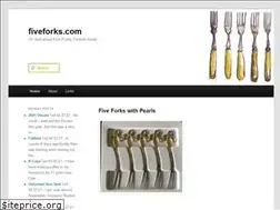 Sites similar to fiveforks.com