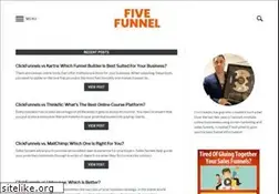 Sites similar to fivefunnel.com