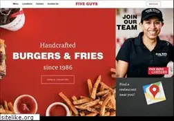 Sites similar to fiveguys.ca