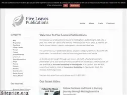 Sites similar to fiveleaves.co.uk