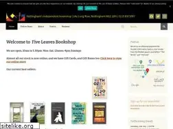 Sites similar to fiveleavesbookshop.co.uk