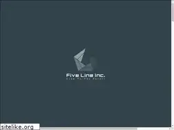 Sites similar to fivelineinc.com